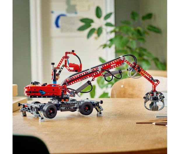 LEGO Technic 42144 Dźwig z chwytakiem - 1056684 - zdjęcie 6